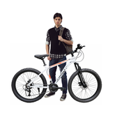 CROW - ATOM PRO 21 Speed Gear Cycle | 26" T Cycle for Boys 12 to 15 Years | Bicycle for Men Adult | Mountain Bike with Front Suspension & Dual Disc Brakes| Unisex 26 INCH MTB Cycle for Men