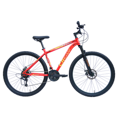 CROW - FIRE STORM 21 Speed Gear Cycle | 26" T Cycle for Boys 12 to 15 Years | Bicycle for Men Adult | Mountain Bike with Front Suspension & Dual Disc Brakes| Unisex 26 INCH MTB Cycle for Men