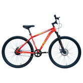 CROW - FIRE STORM Single Speed Cycle | 27.5T Cycle for Boys 12 to 15 Years | Bicycle for Men Adult | Mountain Bike with Front Suspension & Dual Disc Brakes| Unisex 27.5 INCH MTB
