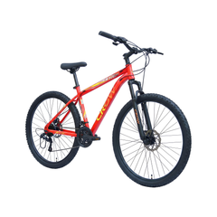 CROW - FIRE STORM 21 Speed Gear Cycle | 27.5" T Cycle for Boys 12 to 15 Years | Bicycle for Men Adult | Mountain Bike with Front Suspension & Dual Disc Brakes| Unisex 27.5 INCH MTB Cycle for Men