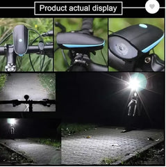 Bicycle Front Light USB Rechargeable Bicycle Light Combo