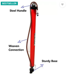 EAZO Multipurpose (for cars, balls, bikes, scooter etc) Cycle Bicycle Pump (Multicolor)