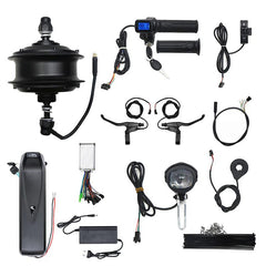 Electric Cycle Kit (Conversion Kit) With 10.4AH Li-ion Battery & 2AMP Charger