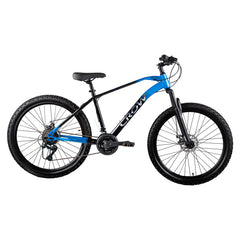 CROW Black Ninja  | 21 Speed Geared MTB Cycle| 27.5" Inch Mountain Bike | 27.5 * 2.4 Tires | DISC Brakes | Suspension Fork | Hitensile Steel Frame | for 15+ Years Men/Boys/Girls,
