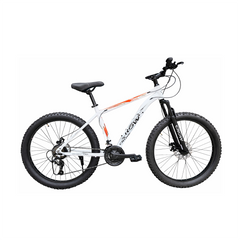 CROW - ATOM PRO 21 Speed Gear Cycle | 26" T Cycle for Boys 12 to 15 Years | Bicycle for Men Adult | Mountain Bike with Front Suspension & Dual Disc Brakes| Unisex 26 INCH MTB Cycle for Men