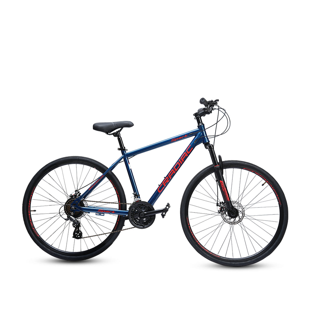 CRADIAC Spark 21 Speed | 18.5 INCH HI-TENSILE Steel Frame | 700C T