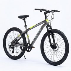 CROW - CROSS TRAK 7 Speed Gear Cycle for Boys |26" T Cycle for Boys 12 to 15 Years| Bicycle for Men Adult |MTB with Front Suspension & Dual disc Brakes | Unisex 26" INCH MTB