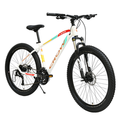 CROW - Viper MAX 24 Speed Aluminium Cycle 27.5T 24 Geared Bicycle for Men with Front Zoom Lockout Suspension & Jak Dual Disc Brake Mountain Bike | Ideal for 14+ Years, Unisex.
