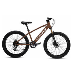CROW Dominator 7 Speed Cycle for Boys | 15.5 INCH Frame | 27.5T Mountain Bike | Double Crown Suspension | Jak Dual DISC | Stunt Cycle | Bicycle for Adults |Cycle for Boys 12 to 15 Years.