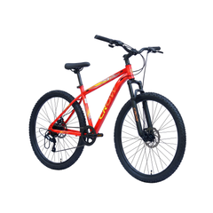 CROW - FIRE STORM  7 Speed Gear Cycle for Boys |27.5" T Cycle for Boys 12 to 15 Years| Bicycle for Men Adult |MTB with Front Suspension & Dual disc Brakes | Unisex 26" INCH MTB