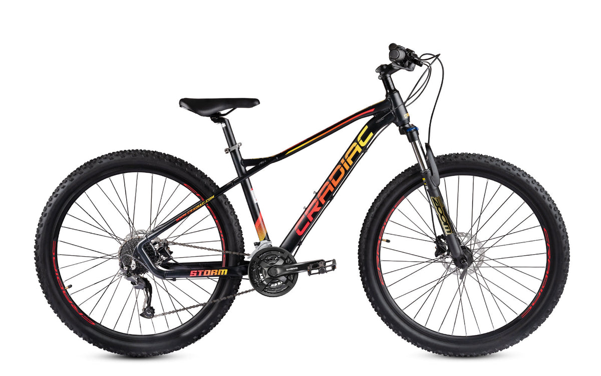 CRADIAC - Storm | 27 Speed Gear Mountain Bike | Zoom MASERA Lockout Suspension | 29" Inch MTB Cycle| Hydraulic Disc Brake | Aluminium Alloy Frame | for 15+ Years Men/Boys/Girls/Women