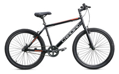 CRADIAC - City Single Speed Cycle | 26" Inch City Bike | Rigid Fork| 18.5 Inch High Performance hitensile Steel Frame |Front Tyre with QR | Ideal for 12+ Years Boys/Men/Girls