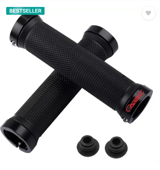 ABC BICYCLE COMPONENTS Premium Quality Cycling Lock-on Anti-slip Bicycle Handle Grips Bicycle Handle Grip  (130 mm)