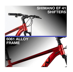 CROW Rogue LITE 29 T Bicycle for Men Adult | Alloy Frame Cycle | 21 Speed Cycle with Disc Brake | 21 Gear Shimano Gear | Bicycle for Boys 12 to 15 Years | Gear Cycles for Boys | Cycle for Adults | Suspension Fork