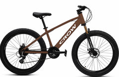 CROW Dominator 7 Speed Cycle for Boys | 15.5 INCH Frame | 26T Mountain Bike | Double Crown Suspension | Jak Dual DISC | Stunt Cycle | Bicycle for Adults |Cycle for Boys 12 to 15 Years