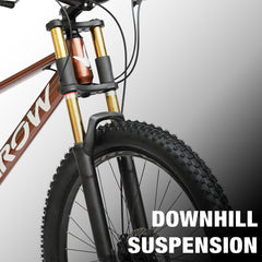 CROW - Super Dominator 21 Speed Gear Cycle | Downhill Suspension Fork | Hydraulic DISC Brake | 26 * 300 Fat Tyres |Stunt Cycle for Boys 12 to 15 Years | Dominator Cycles| MTB Bike | Fat Bike