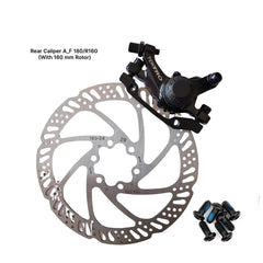 Tektro Mechanical Disc Brake MD-M280 | Brake Machine (With Rotor)